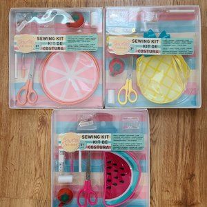 3 Sets of Sewing Kits - 31 pcs set